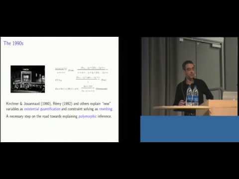 ICFP 2014: Hindley-Milner Elaboration in Applicative Style (Functional Pearl) - Francois Pottier