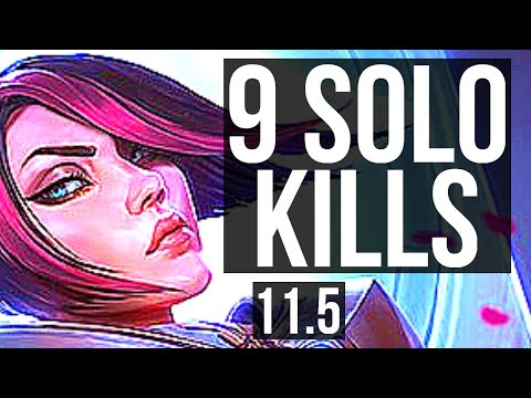 FIORA vs AATROX (TOP) | 3.2M mastery, 9 solo kills, 1700+ games, Dominating | KR Diamond | v11.5