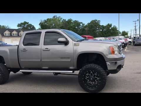 2012 GMC Sierra 2500 HD Crew Cab Short Bed 4x4 Lifted Pickup