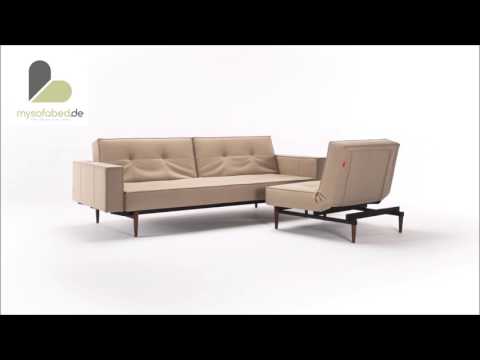 SPLITBACK von INNOVATION Schlafsofa mit Armlehnen - mysofabed.de