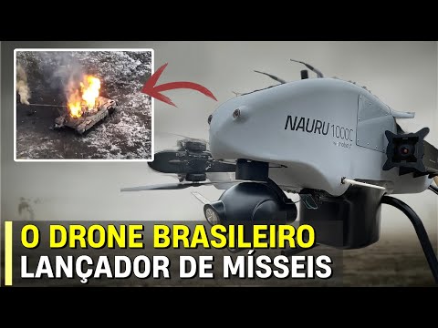 Brasil Revela Poderoso Drone Militar Que Pode Lançar Mísseis