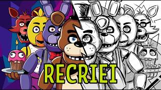 Como RECRIEI FNAF do zero na minha game engine