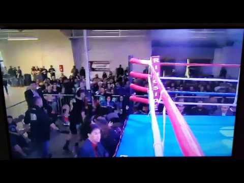 Ronnie The Mongoose Baca ring entrance to expo explosion!!