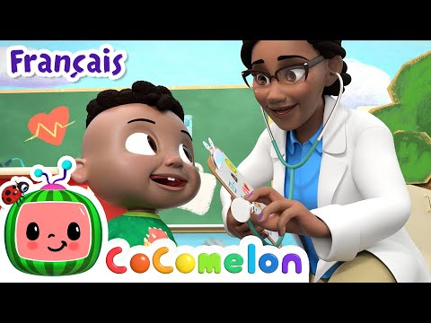 Chez le docteur | CoComelon en Français | Chansons pour bébés