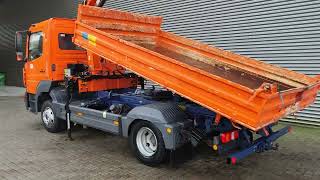 Mercedes-Benz Atego 818 4x2 Euro 6 Meiller 3 Seitenkipper Palfinger PK 7001K G dump truck for sale image 4 Mercedes-Benz Atego 818 4x2 Euro 6 Meiller 3 Seitenkipper Palfinger PK 7001K G dump truck image 4