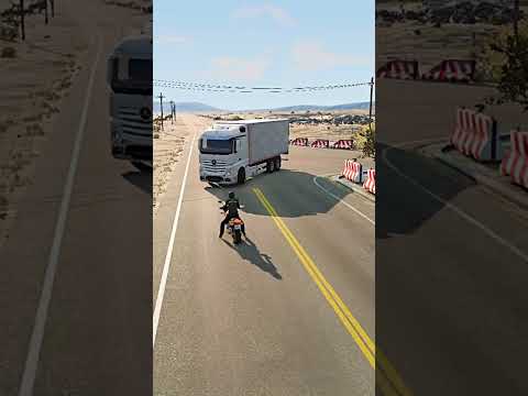 Realistic Highway Car Crashes #340