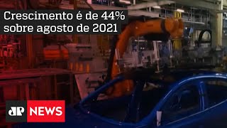 Produção de veículos registra crescimento e atinge melhor marca em 19 meses