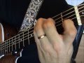 Skin and Bones Guitar Lesson TAB David J Roch ...