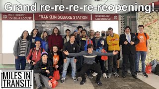 Franklin Square (Philly's Newest Subway Station) - First Trip and Station Review
