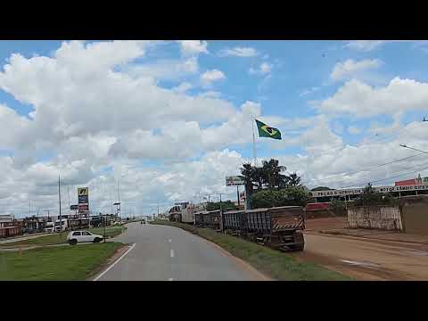 Passando por Sorriso no Mato Grosso.