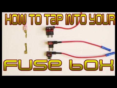 How to tap into your cars fuse box safely and cleanly