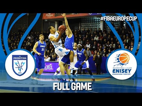 Sigal Prishtina (KOS) v BC Enisey (RUS) - Full Game - FIBA Europe Cup 2016/17