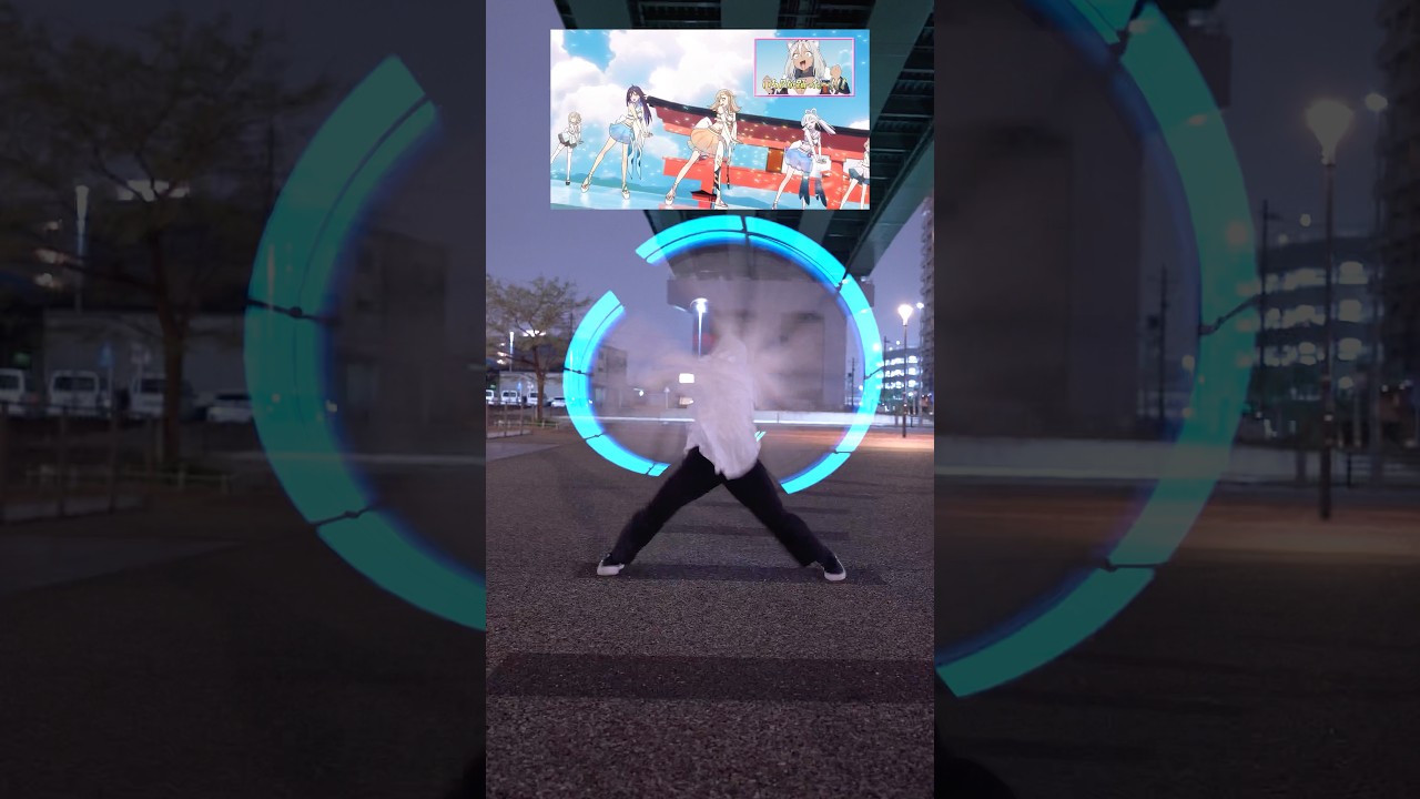 ray(超かぐや姫！Version) - もりPが踊り打ってみた#shorts #超かぐや姫