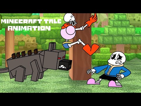 Minecraft Tale Part 2【 Minecraft Animation - Undertale Animation 】