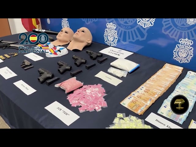 La Policía detiene a tres jóvenes dedicados a hechos violentos y al tráfico de drogas sintéticas
