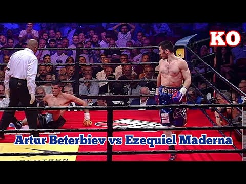 Artur Beterbiev vs Ezequiel Maderna full fight Highlights