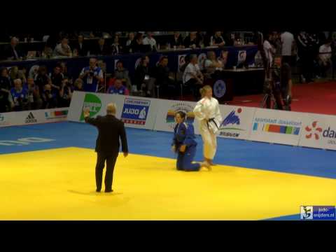 Judo 2015 Grand Prix Dusseldorf: van Dijke (NED) - Marzok (GER) [-70kg] bronze