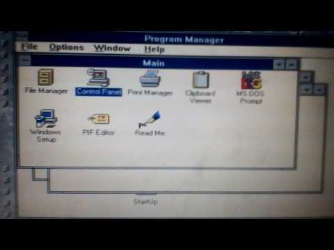 a tour of windows 3.1