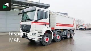 Camion-benne MAN TGS 35.430 8X4 20m3 Eisel aluminum tipper Steel suspension Big-A | Image 4 - Autoline