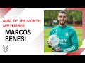 ? And the award goes to.... MARCOS SENESI (surprise ?!) | Proud winner Goal of the Month september ?