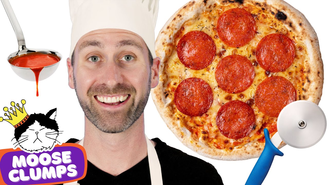 🍕 Let's Make a Pizza! | Mooseclumps | Kids Learning Videos and Songs