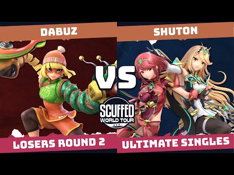 Scuffed World Tour Losers Round 2 - Dabuz (Min Min, Rosalina) Vs. Shuton (Aegis)Smash Ultimate-SSBU