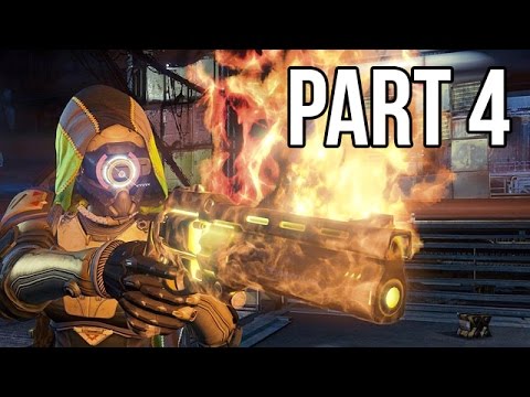 Destiny Gameplay Walkthrough - Part 4 - Golden Gun + Mission 4 (PS4/XB1 1080p HD)
