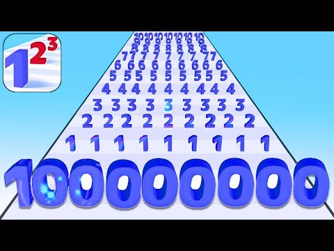 Crowd Number Master, Hopping Balls Run, Monster Draft, Weapon Master - All Levels Gameplay Videos