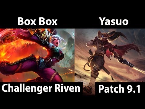 [ Box Box ] Riven vs Yasuo [ Yasuo  ] Top - Twitch Rivals
