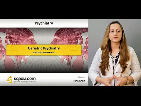 Geriatric Psychiatry | Geriatric Assessment