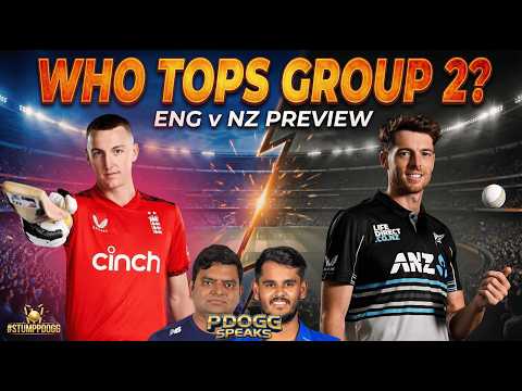 Can The Blackcaps Stop England's Firepower? | NZ V ENG Match Preview | T20 World Cup | Pdoggspeaks