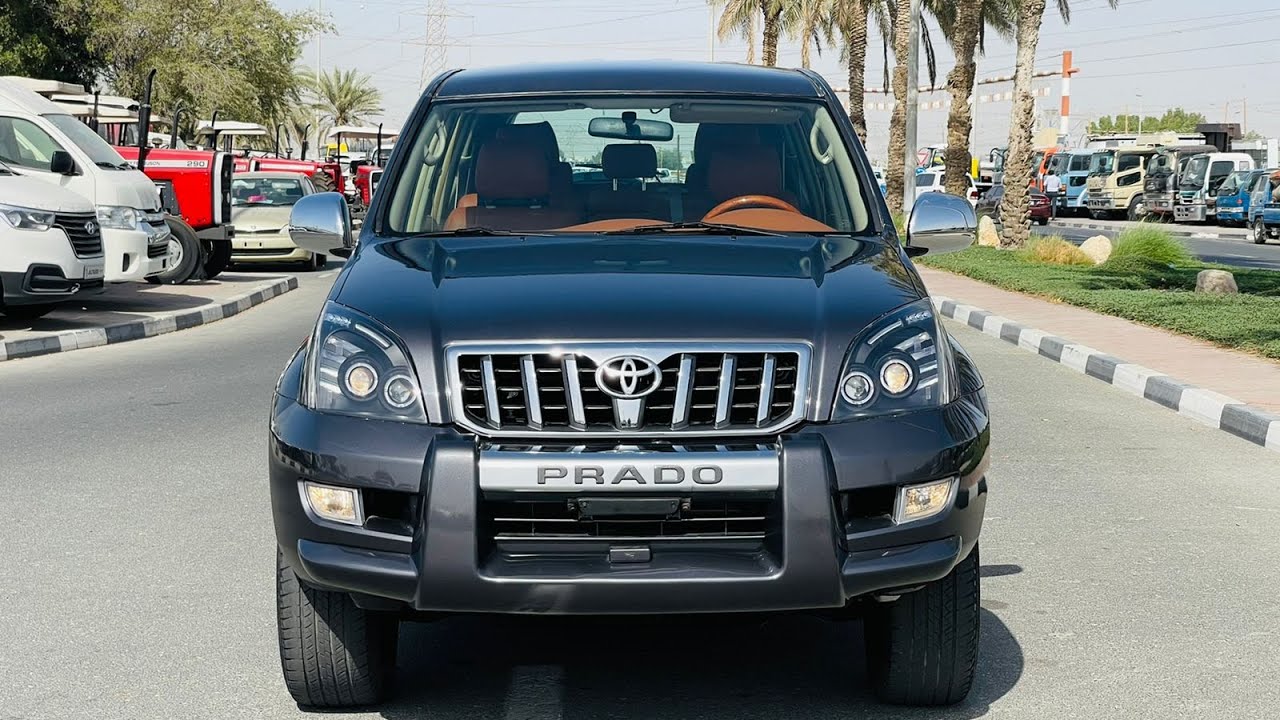 Toyota Prado 2009 GCC Manual Modified 4WD Diesel 3.0CC Key Start Rear TV 7 Seats Good Condition video