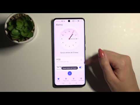 Cómo poner la alarma en HUAWEI Nova 9 - Activar el despertador