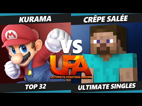 UFA 2023 - Kurama (Mario) Vs. crêpe salée (Steve) Smash Ultimate - SSBU