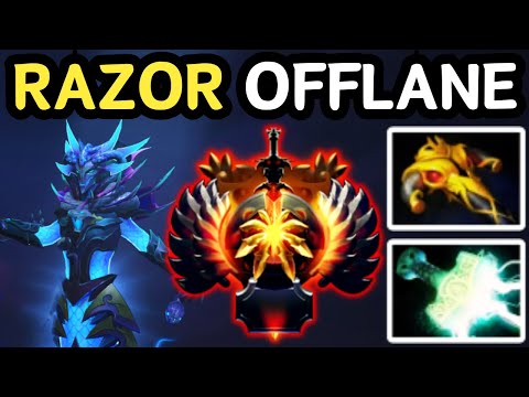🔥 ZERO DAMAGE FOR YOU 😂 — RAZOR OFFLANE DOMINATION | DOTA 2 🔥