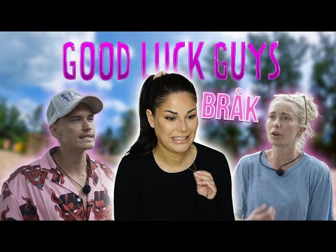REAGERAR PÅ GOOD LUCK GUYS | EP 7 *DRAMA I CAMPET*