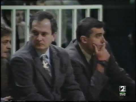 Liga europea 95/96 Panathinaikos-Barcelona (Liguilla)