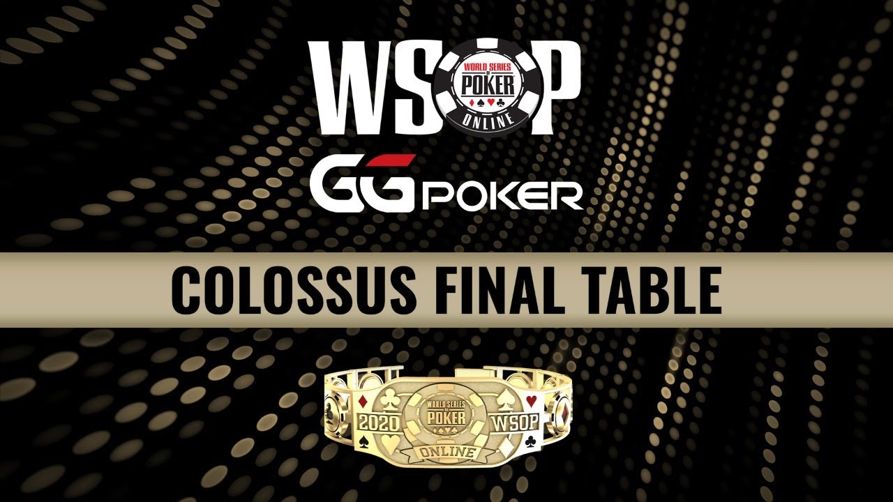 GGPoker WSOP Bracelet Event #41: $400 COLOSSUS - $595,930 for 1st