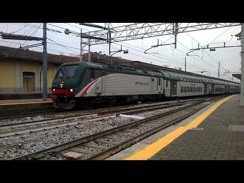 E464 475+4 2 piani Trenord - Monza - 27/01/2020