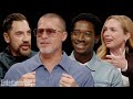 Brad Pitt Javier Bardem On Driving 180mph Training With Lewis Hamilton W F1 Cast
