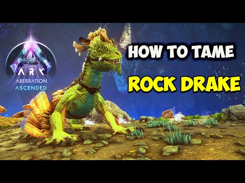 How to tame a ROCK DRAKE in ARK Survival Ascended Aberration