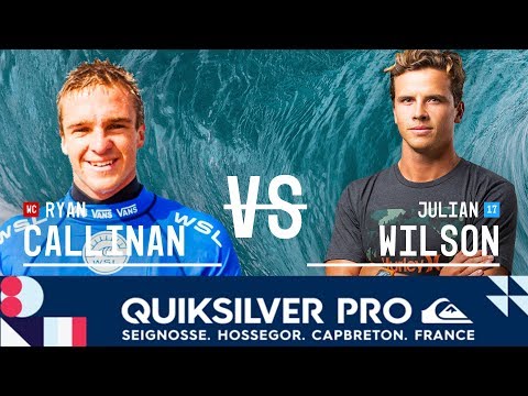 Ryan Callinan vs. Julian Wilson - FINAL - Quiksilver Pro France 2018