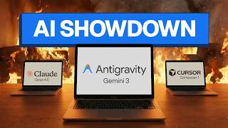 Which AI Codes Best? Gemini 3 Pro, Opus 4.5 and Composer 1 Tested!