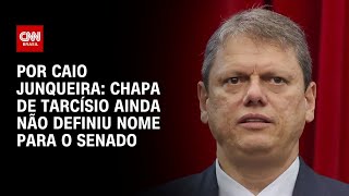 Vídeo: Chapa de Tarcísio de Freitas ainda não definiu nome para o Senado | CNN PRIME TIME