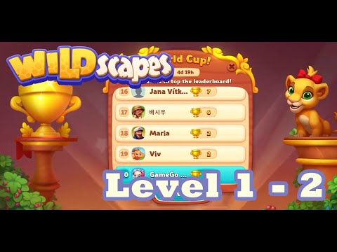 Wildscapes World Cup level 1- 2 after Level 3340 HD Walkthrough | gameplay | android | ios | pc