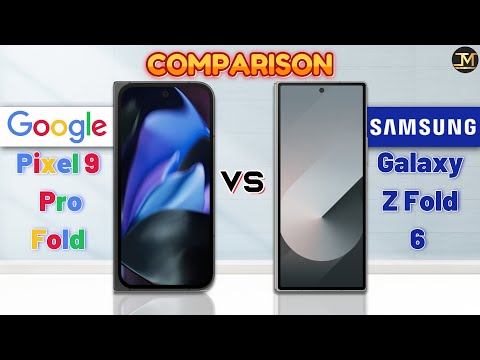 Google Pixel 9 Pro Fold vs Samsung Galaxy Z Fold 6 : Which Phone is Best❓🤔
