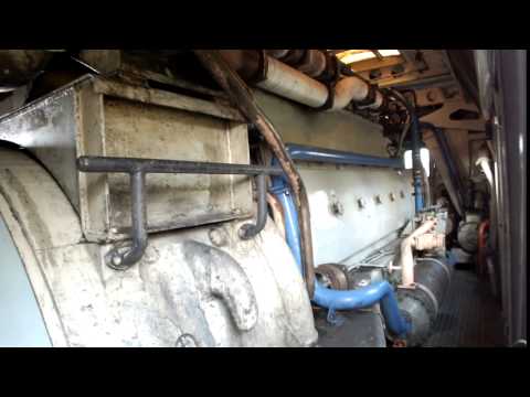 26043's Sulzer 6LDA-28 ticking over