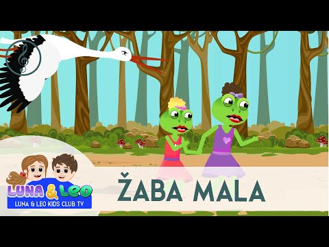 Žaba mala - Nova pesma  za decu o neposlušnoj žabici | Pesmice o životinjama | Žabica