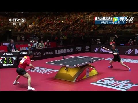 2017 WTTC (MS-R32) ZHANG Jike Vs LEE Sangsu [sets: end of 3rd, 4th and 5th/Chinese|CCTV-5 HD]