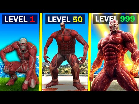 Upgrading ATTACK ON TITAN in GTA 5